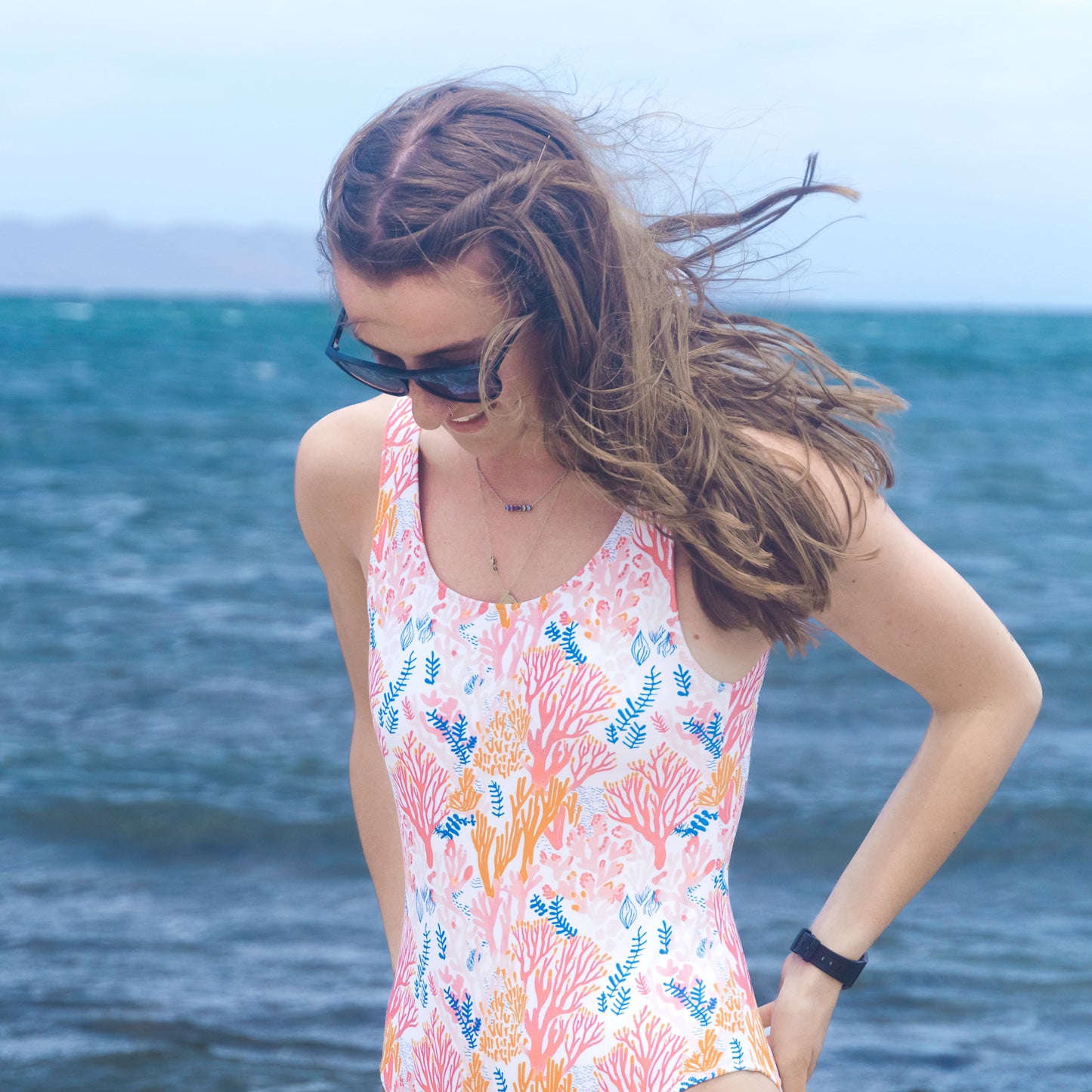 Coral Reef One-Piece Swimsuit