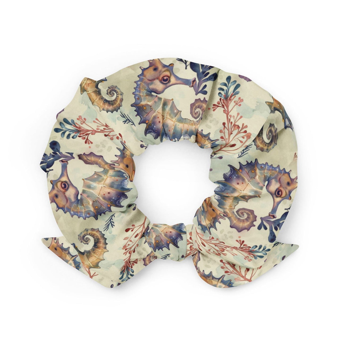 Seahorse Haven Eco-Scrunchie - Salinity Swimwear