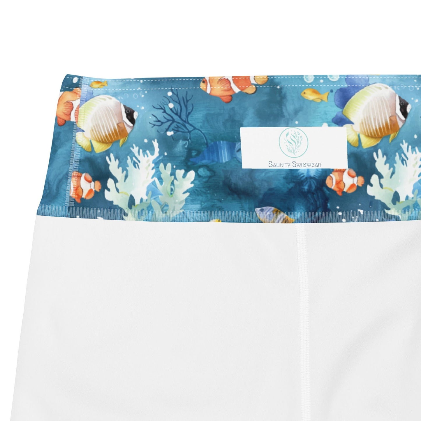 Tropical Reef Fish 4" Inch Dive Shorts - Salinity Swimwear - - #tag1#
