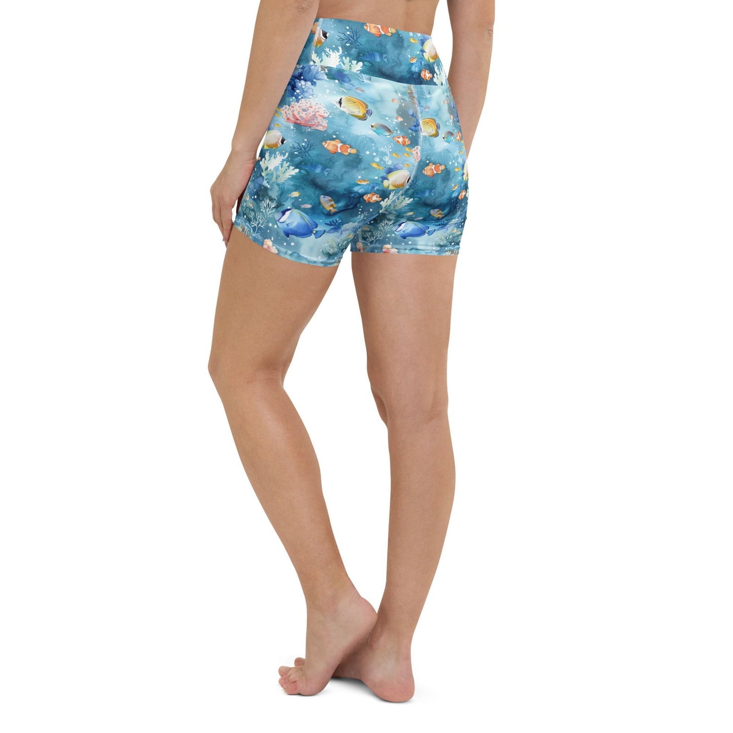 Tropical Reef Fish 4" Inch Dive Shorts - Salinity Swimwear - - #tag1#