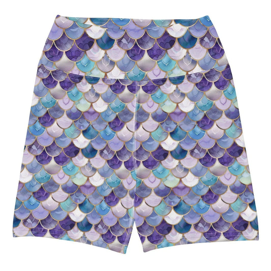 Amethyst Ocean Mermaid 4" Inch Dive Shorts - Salinity Swimwear