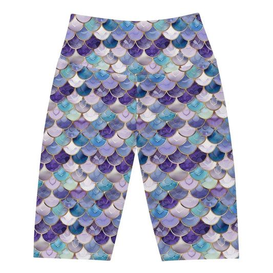 Amethyst Ocean Mermaid 8" Inch Shorts - Salinity Swimwear