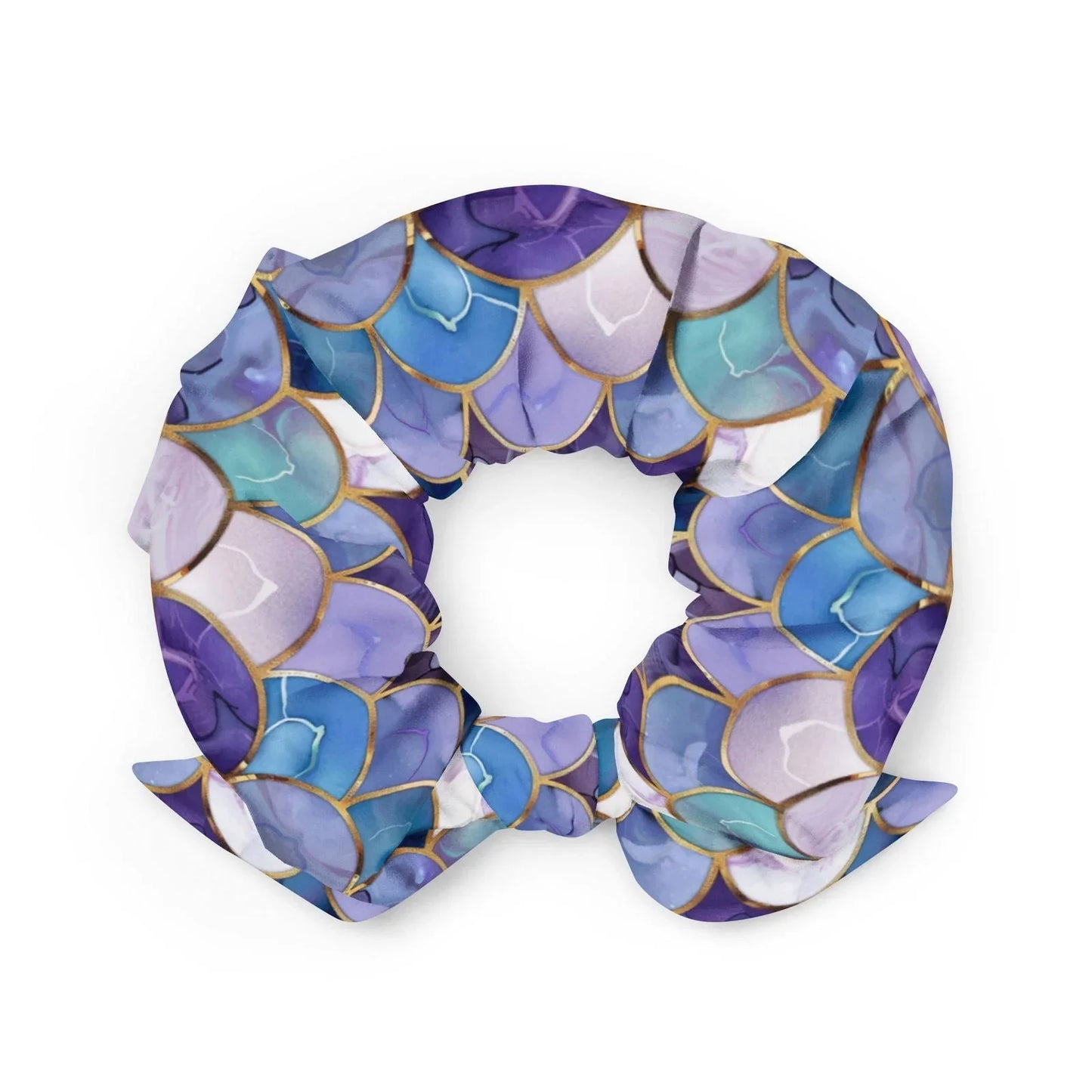 Amethyst Ocean Mermaid Eco-Scrunchie - Salinity Swimwear