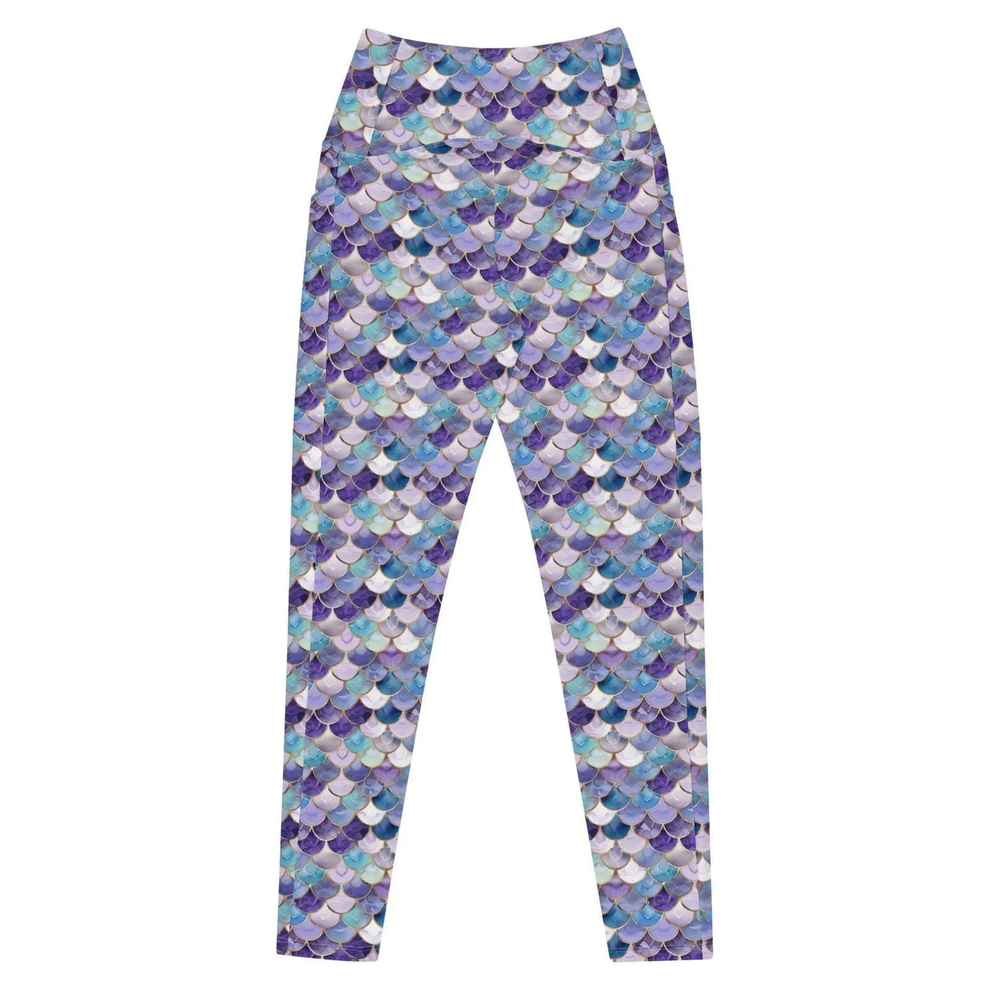 Amethyst Ocean Mermaid Eco Swim Leggings With Pockets - Salinity Swimwear