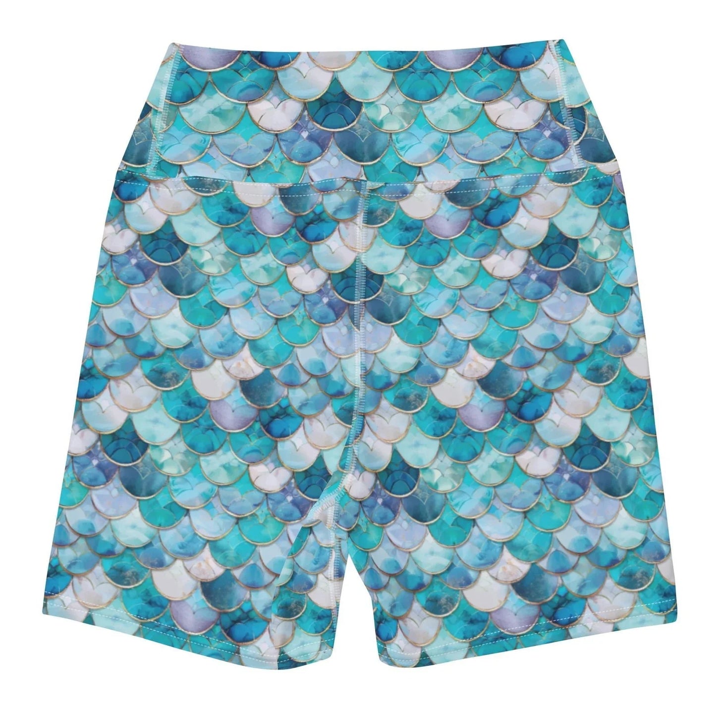 Blue Lagoon Mermaid 4" Inch Dive Shorts - Salinity Swimwear