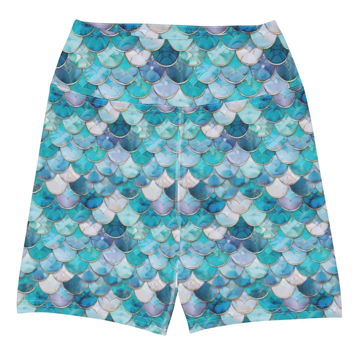 Blue Lagoon Mermaid 4" Inch Dive Shorts - Salinity Swimwear