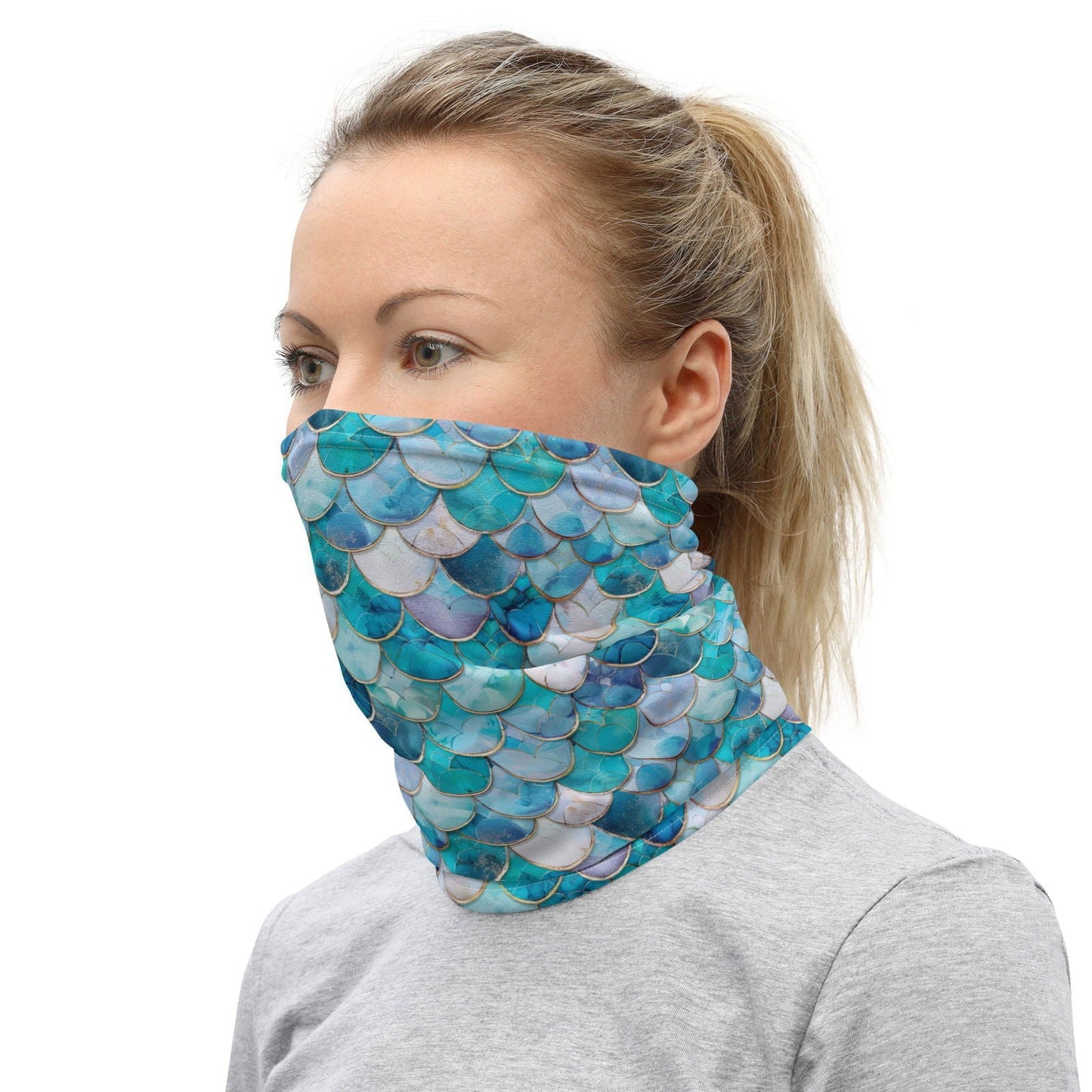Salinity Swimwear Blue Lagoon Mermaid Buff Buff