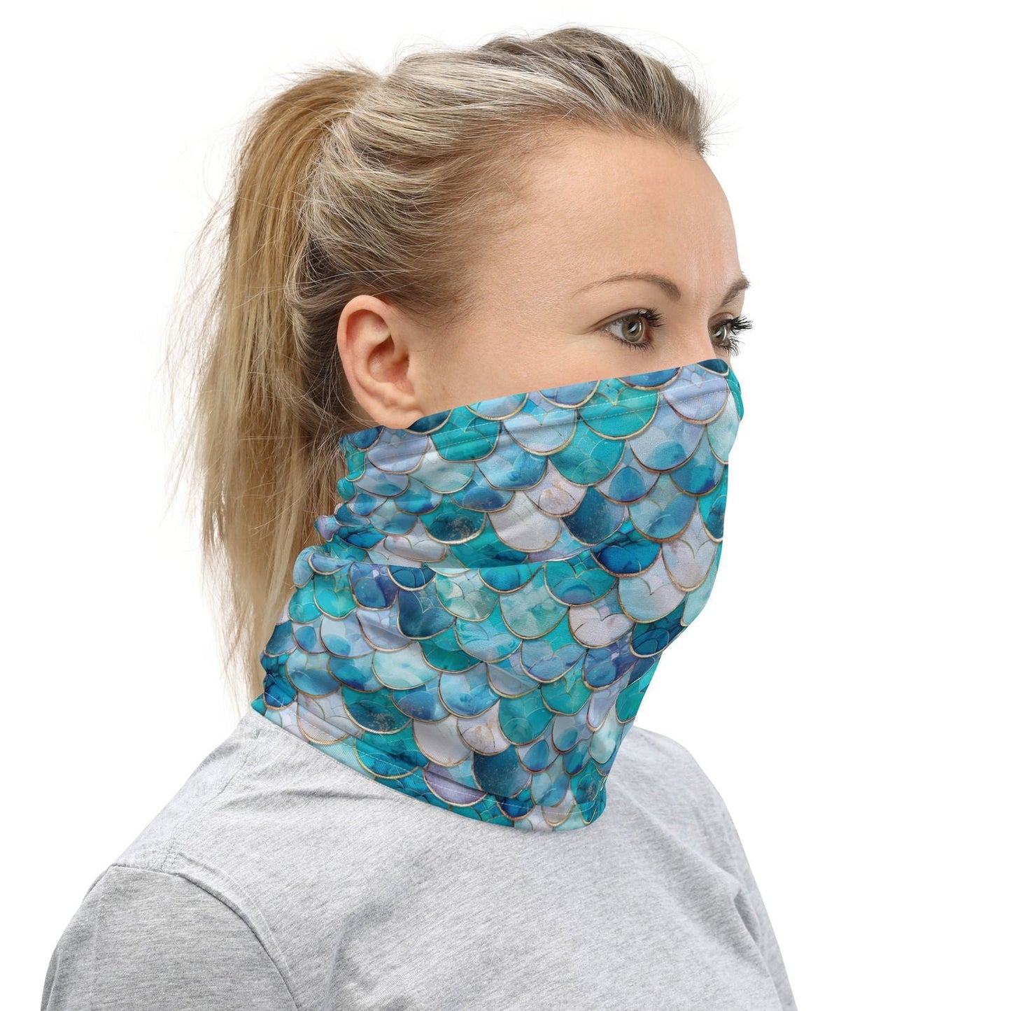 Salinity Swimwear Blue Lagoon Mermaid Buff Buff