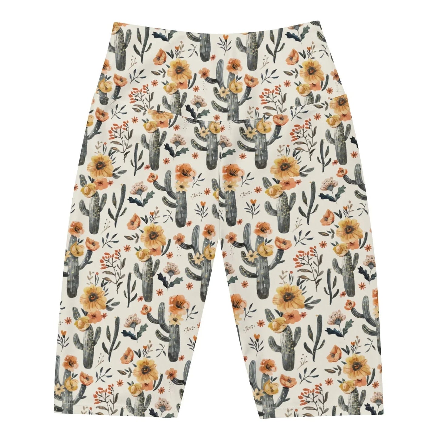 Cactus Sunflower 8" Inch Dive Shorts - Salinity Swimwear