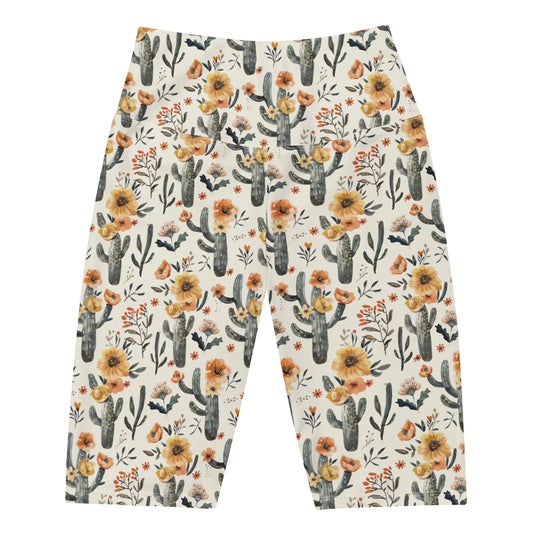 Cactus Sunflower 8" Inch Dive Shorts - Salinity Swimwear