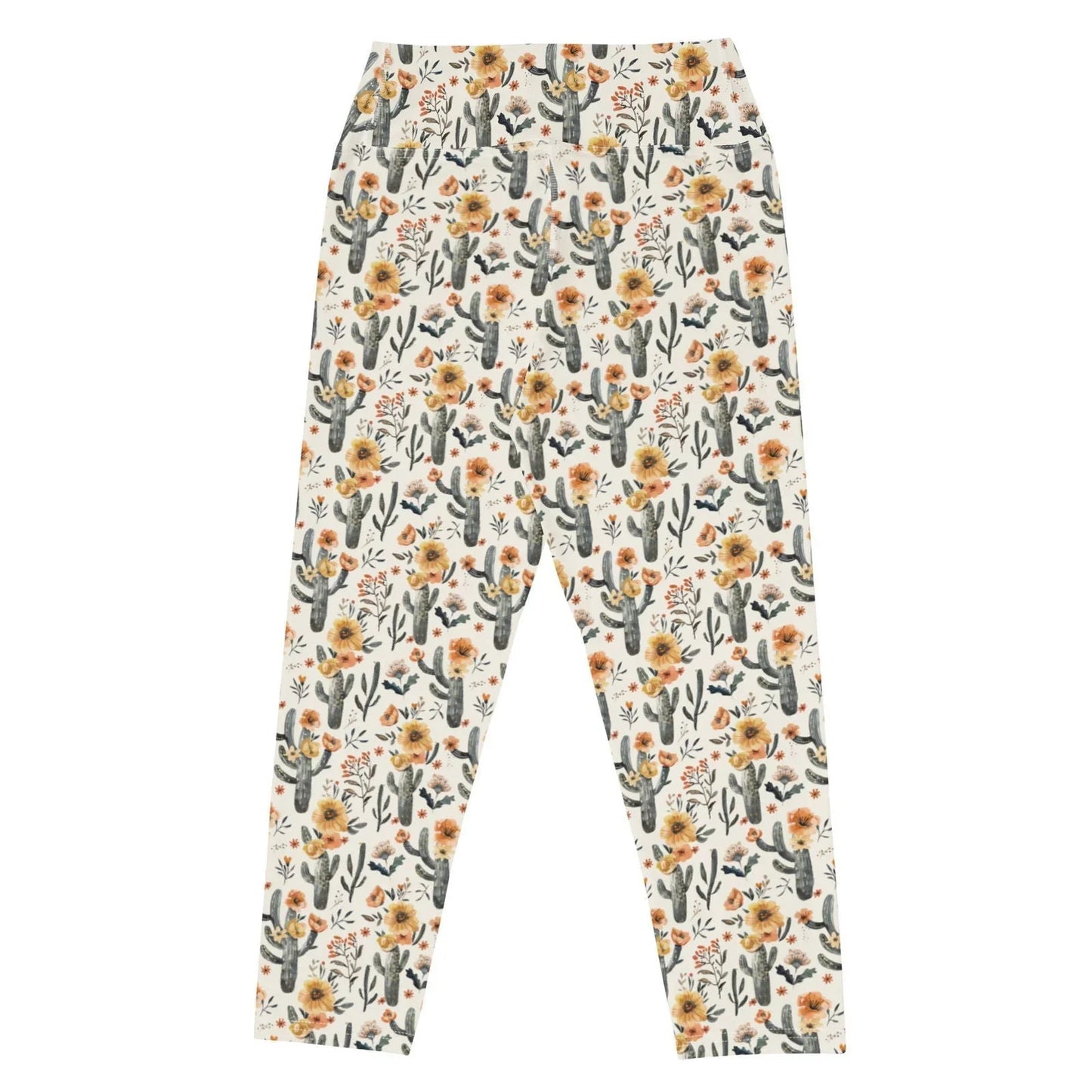Cactus Sunflower Capri Swim Leggings - Salinity Swimwear