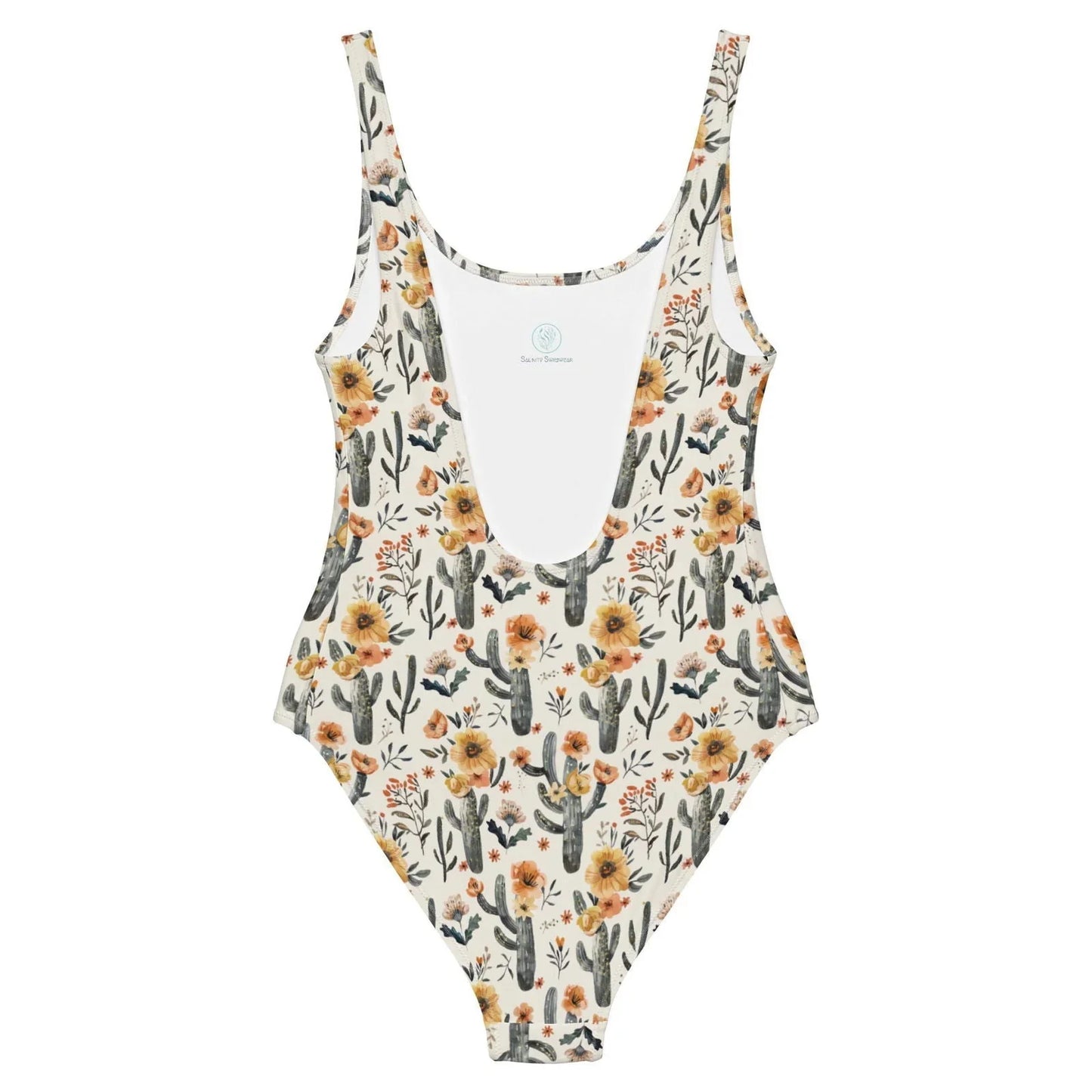 Cactus Sunflower One-Piece Swimsuit - Salinity Swimwear