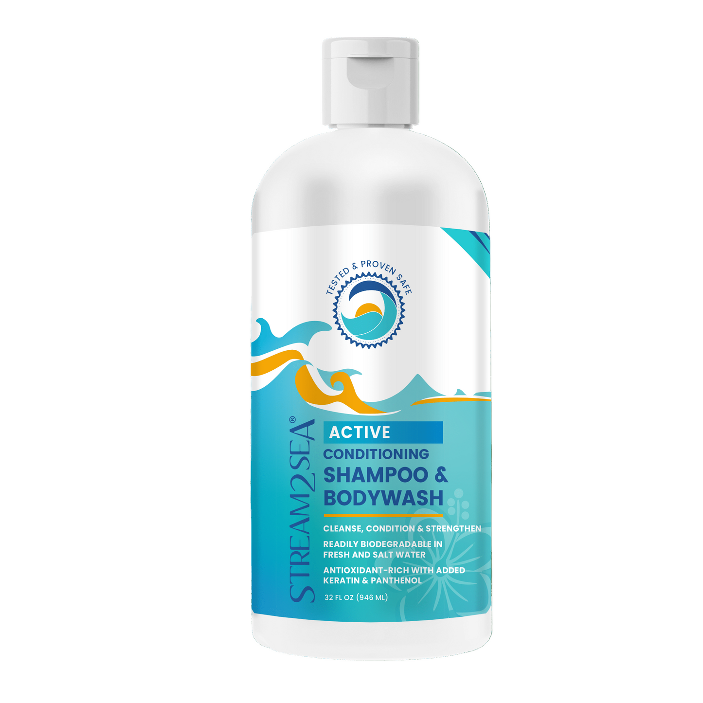 Salinity Swimwear Conditioning Shampoo & Bodywash - 32 fl. oz. simple