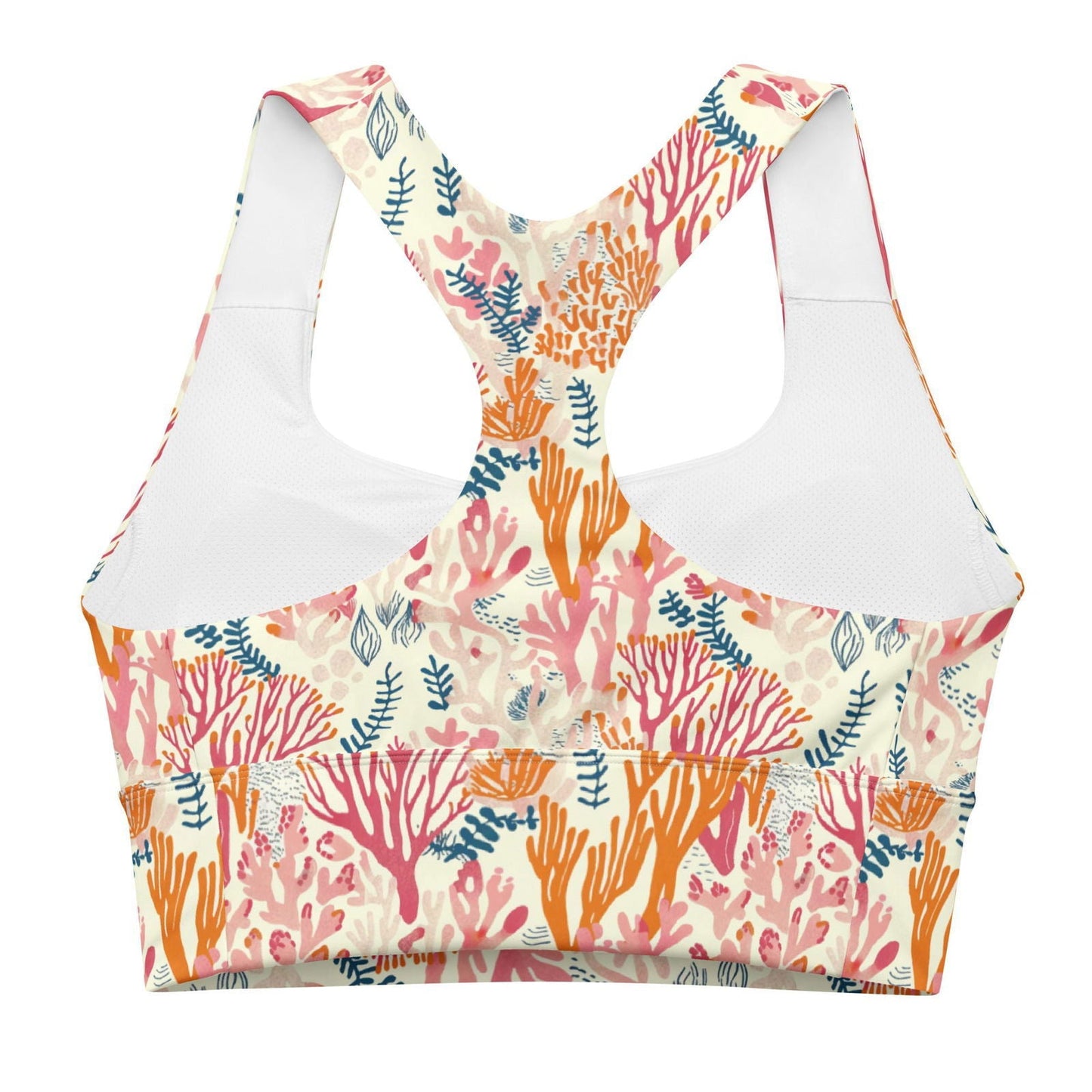 Salinity Swimwear Coral Reef Eco Sports Bra Top Sports Top