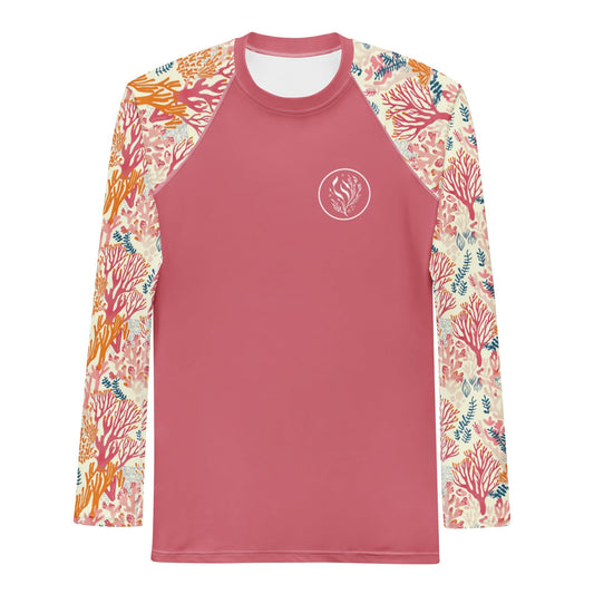 Coral Reef Men's Rash Guard - Salinity Swimwear