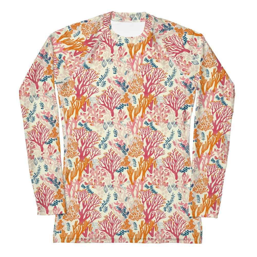 Coral Reef Women's Rash Guard - Salinity Swimwear