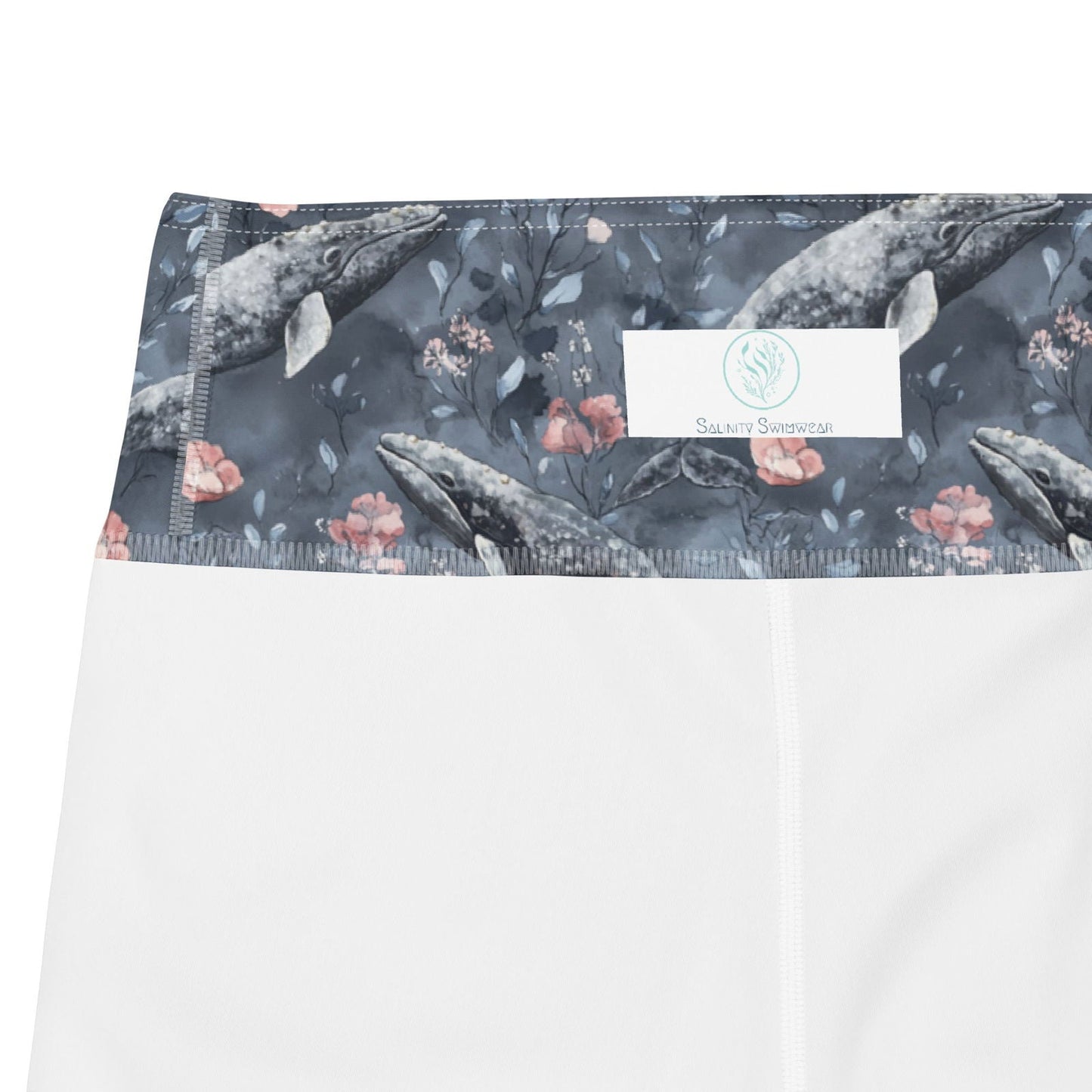 Salinity Swimwear Dusky Gray Whale 4" Inch Dive Shorts Shorts