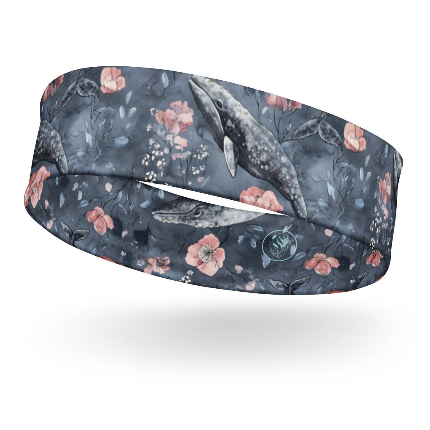 Salinity Swimwear Dusky Gray Whale Headband Headband
