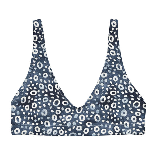 Eagle Ray Spots Eco Bikini Top - Salinity Swimwear
