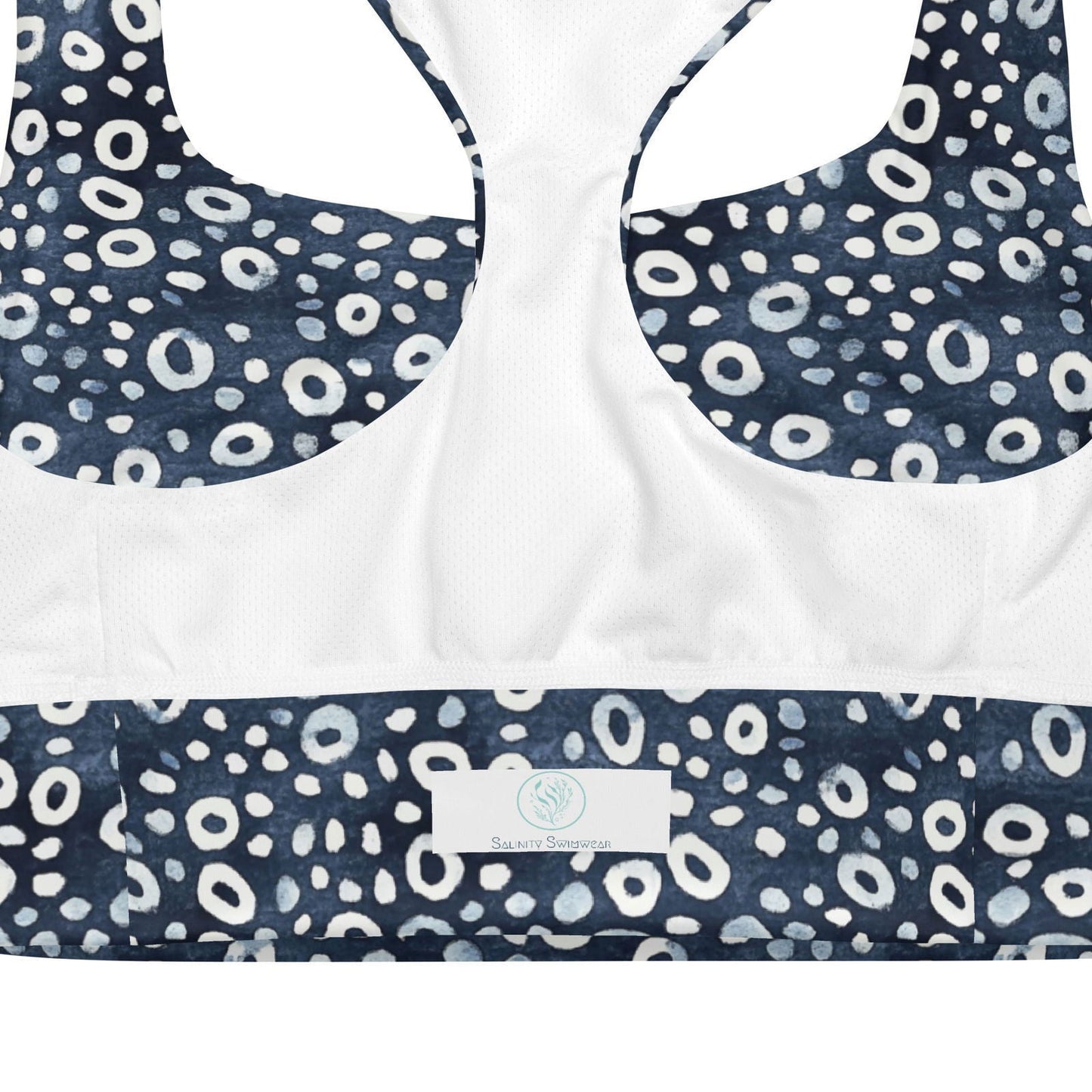 Salinity Swimwear Eagle Ray Spots Eco Sports Bra Top Sports Top