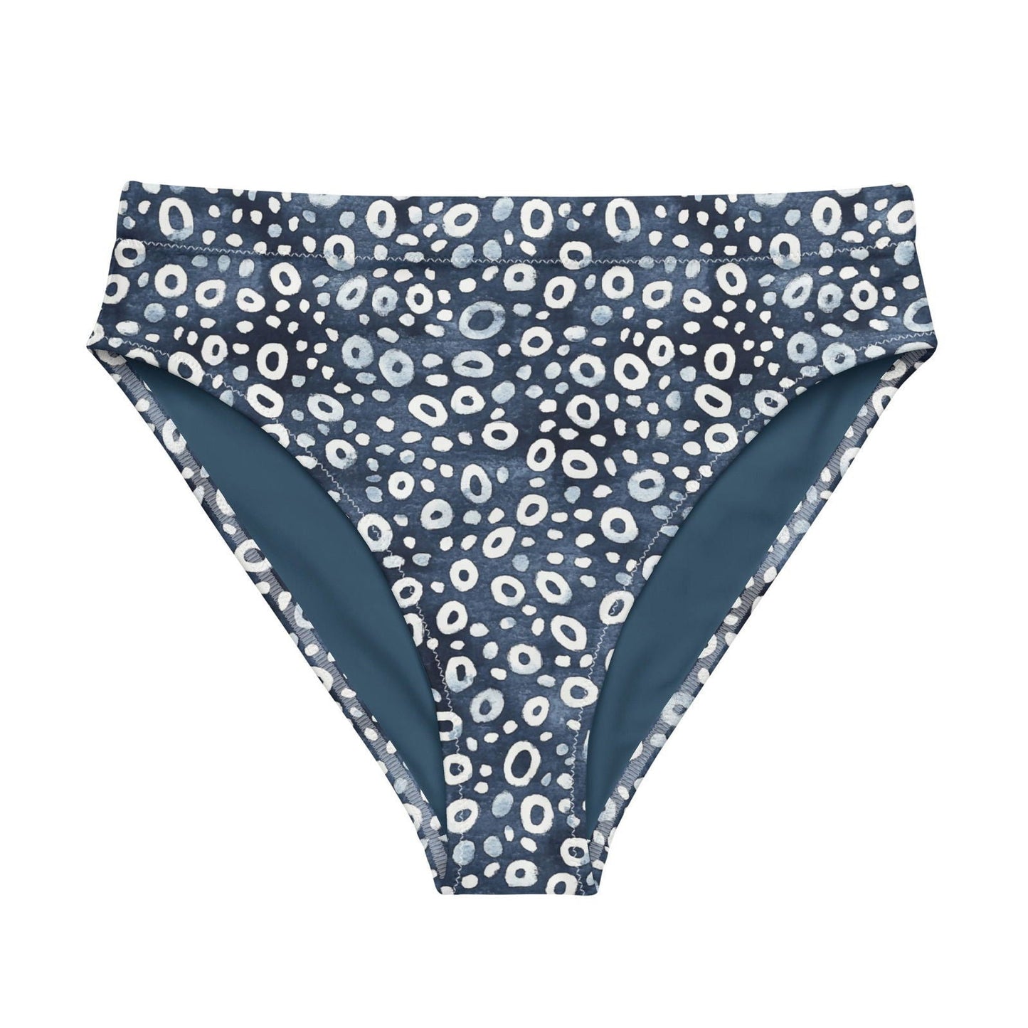 Salinity Swimwear Eagle Ray Spots High - Waisted Bikini Bottom Bikini Bottom