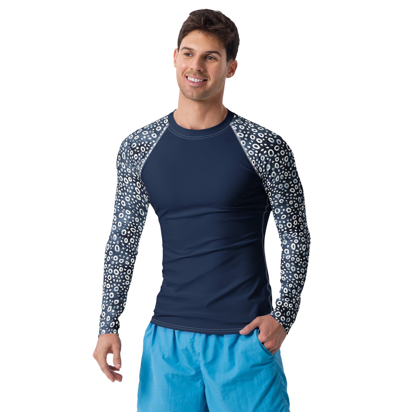 Salinity Swimwear Eagle Ray Spots Men's Rash Guard Rash Guard