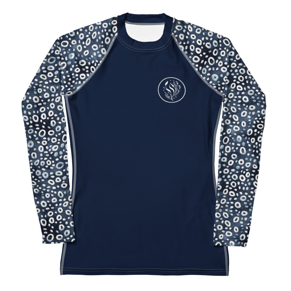 Salinity Swimwear Eagle Ray Spots Women's Rash Guard Solid Rash Guard