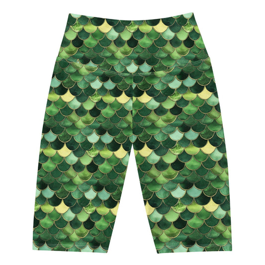 Emerald Siren Envy 8" Inch Dive Shorts - Salinity Swimwear