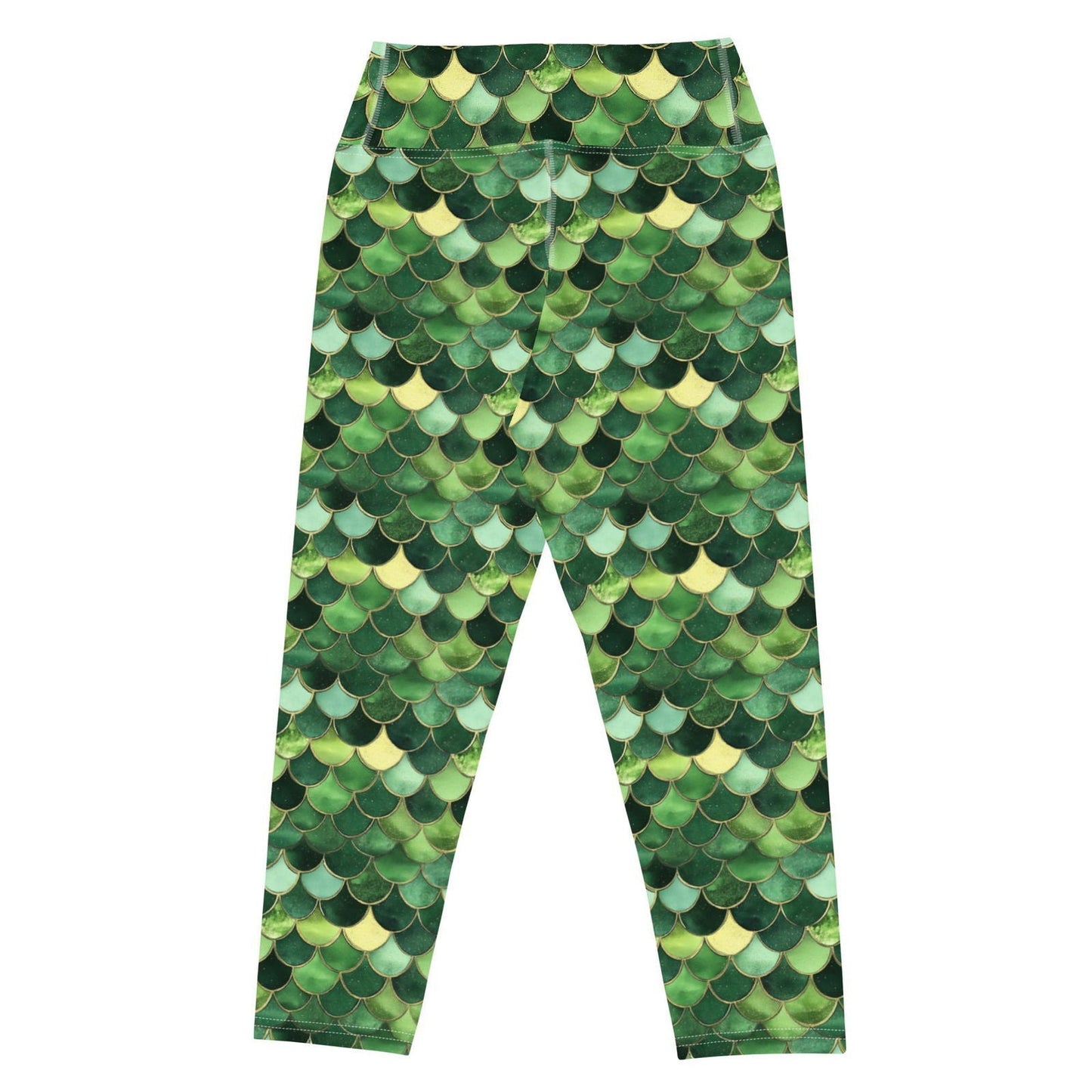 Salinity Swimwear Emerald Siren Envy Capri Swim Leggings Capri Leggings
