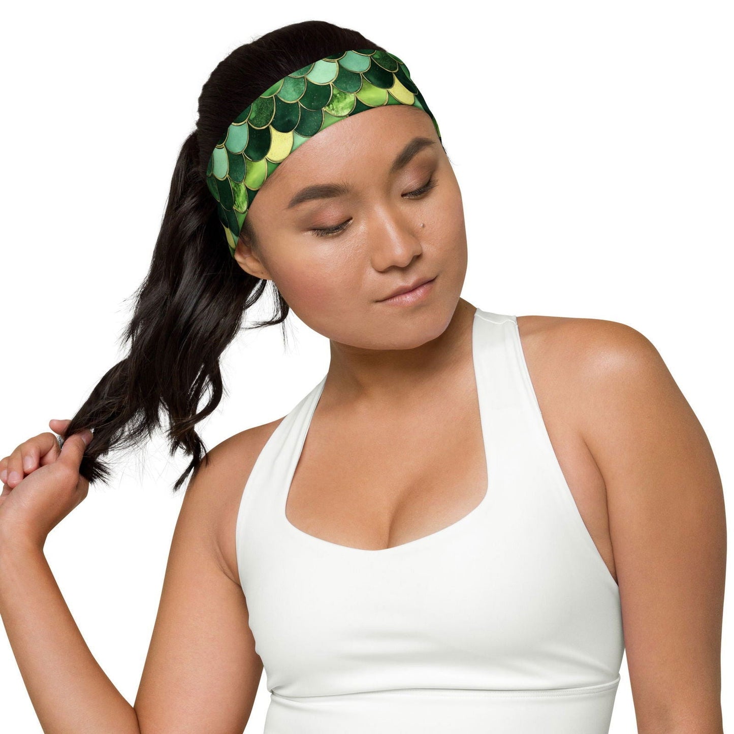 Salinity Swimwear Emerald Siren Envy Headband Headband