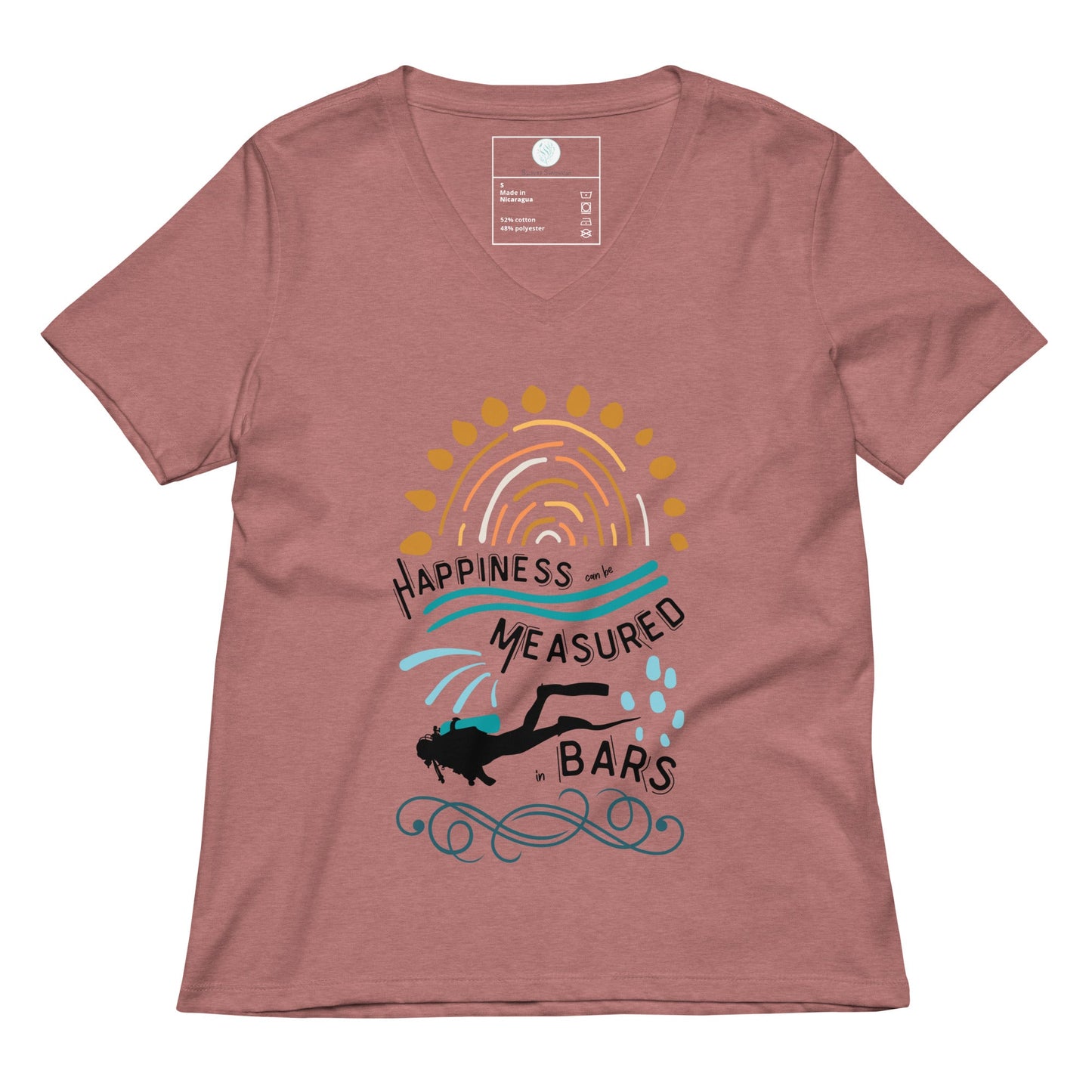 Salinity Swimwear Happiness Can Be Measured in Bars Women's T-Shirt T-Shirt