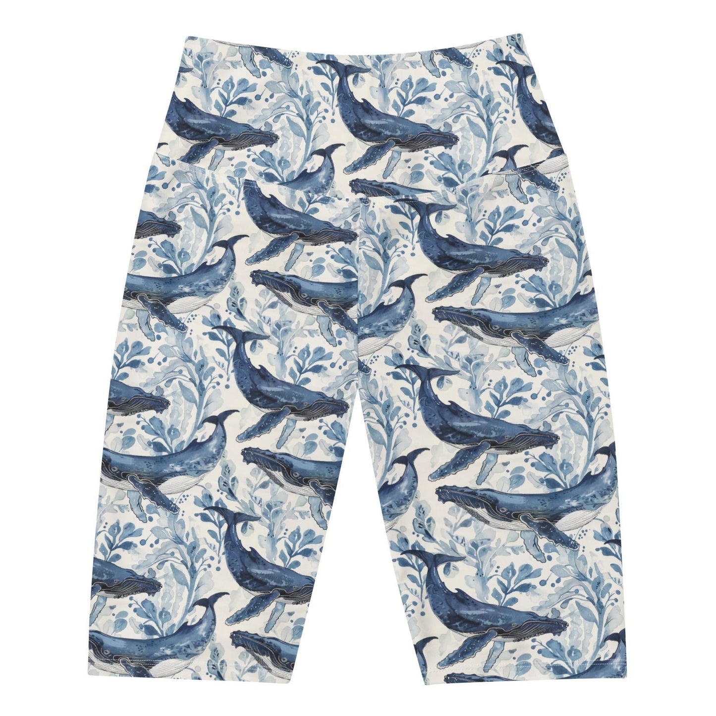 Salinity Swimwear Humpback Whale Song 8" Inch Dive Shorts Shorts