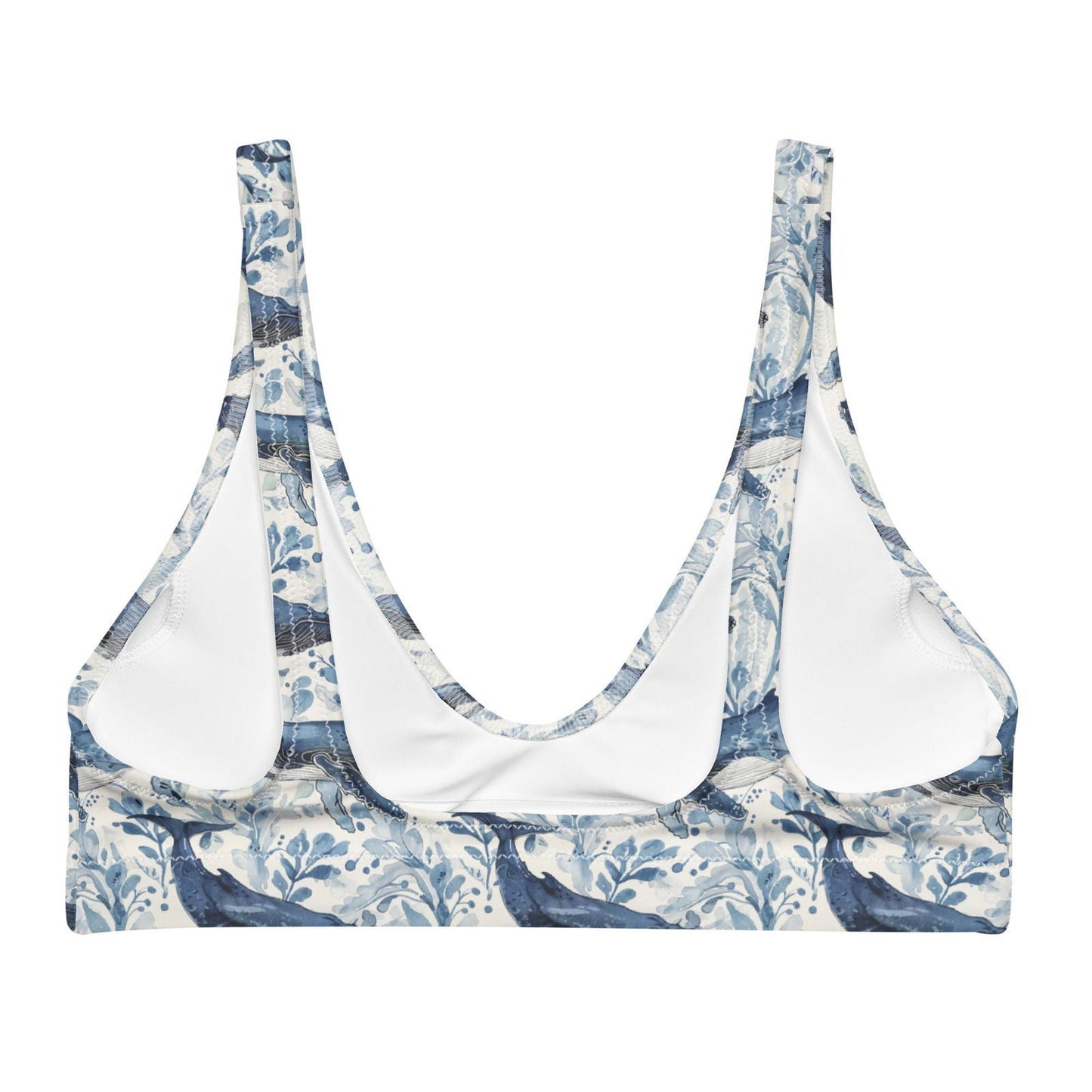 Salinity Swimwear Humpback Whale Song Eco Bikini Top Bikini Top