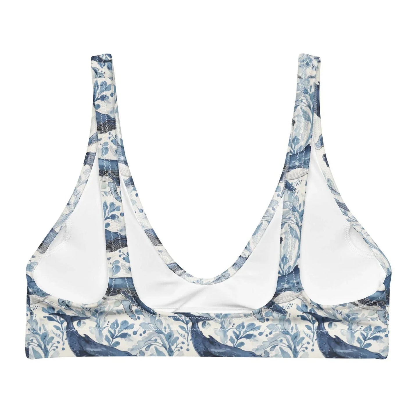 Humpback Whale Song Eco Bikini Top - Salinity Swimwear