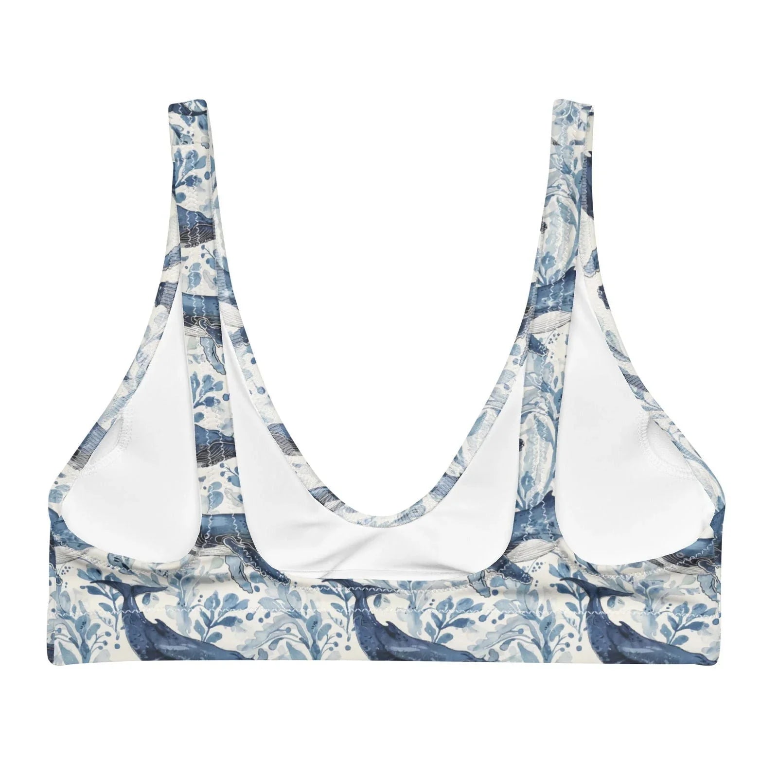 Humpback Whale Song Eco Bikini Top - Salinity Swimwear