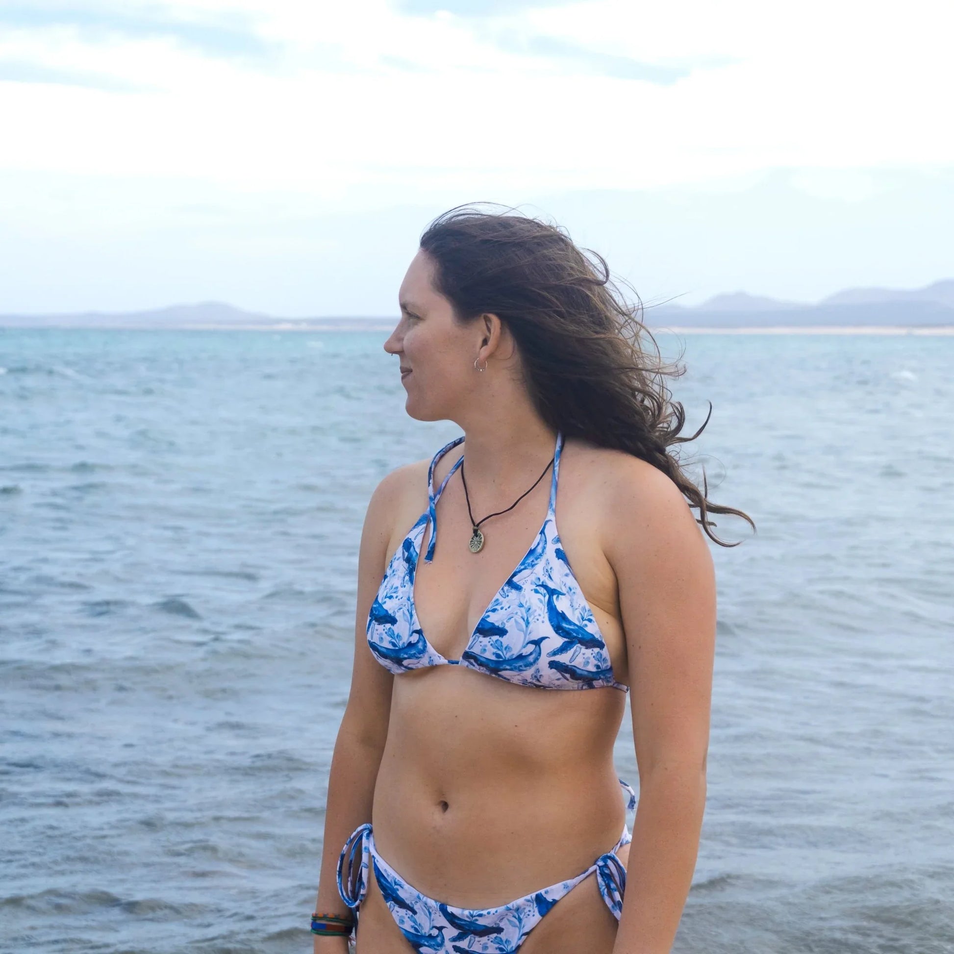 Humpback Whale Song Eco String Bikini Set - Salinity Swimwear