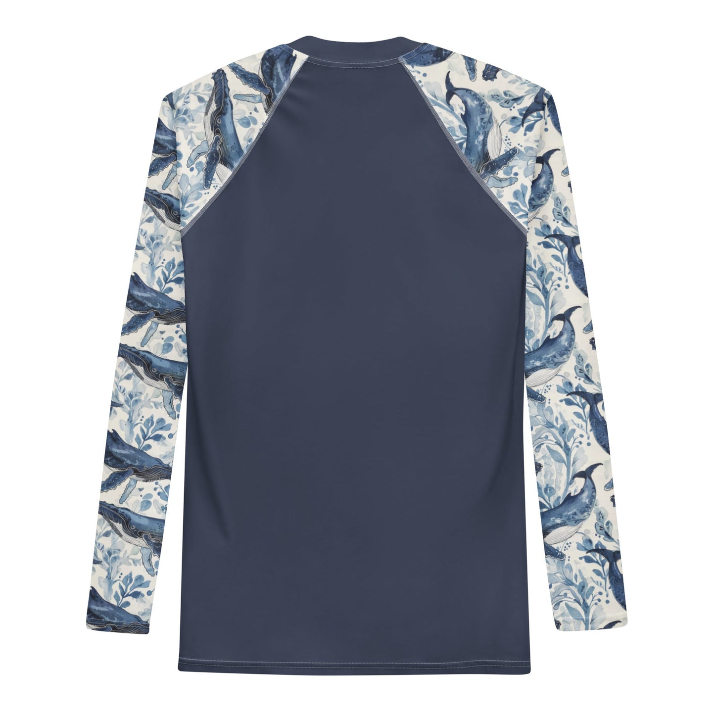 Humpback Whale Song Men's Rash Guard - Salinity Swimwear