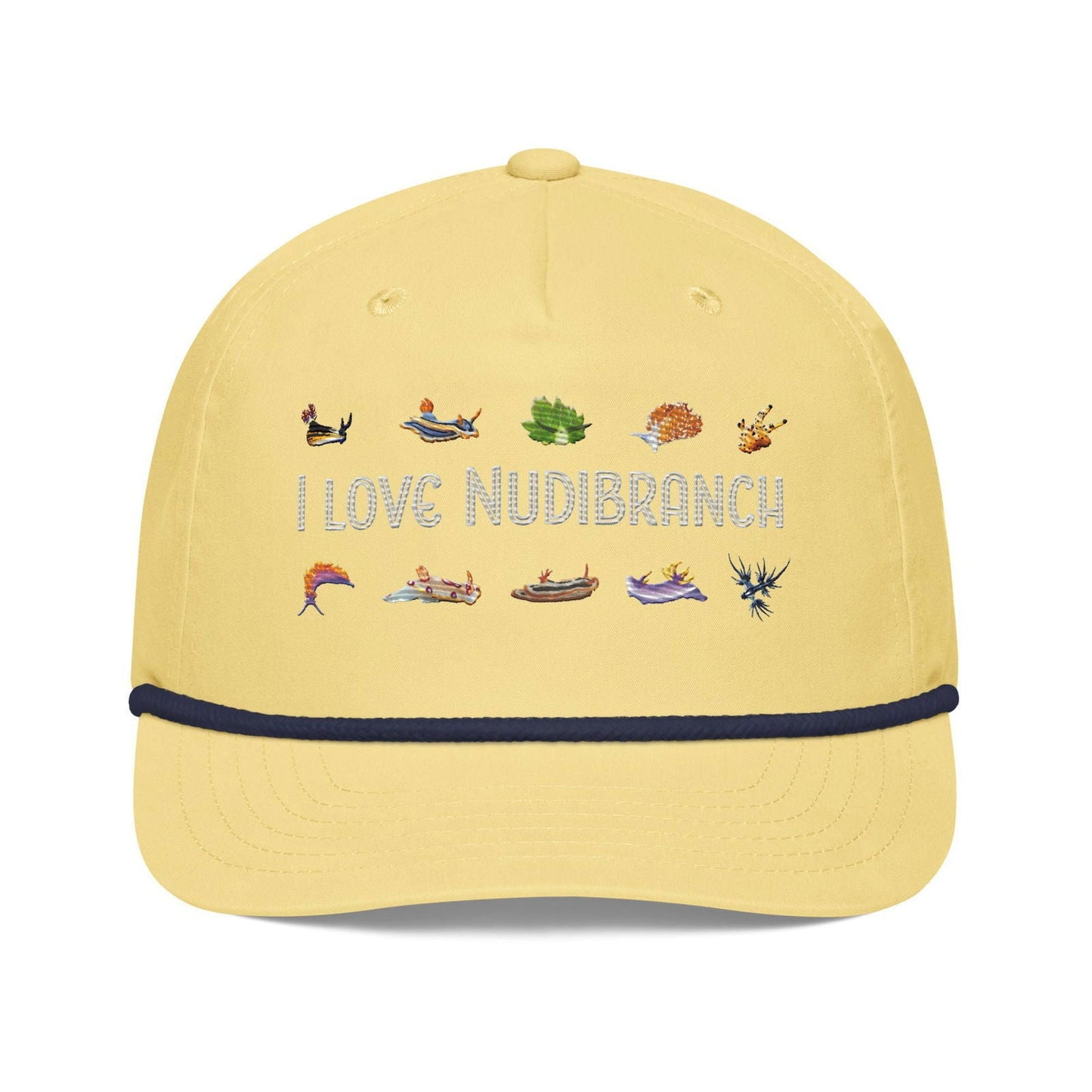 Salinity Swimwear I Love Nudibranch Rope Hat Hat