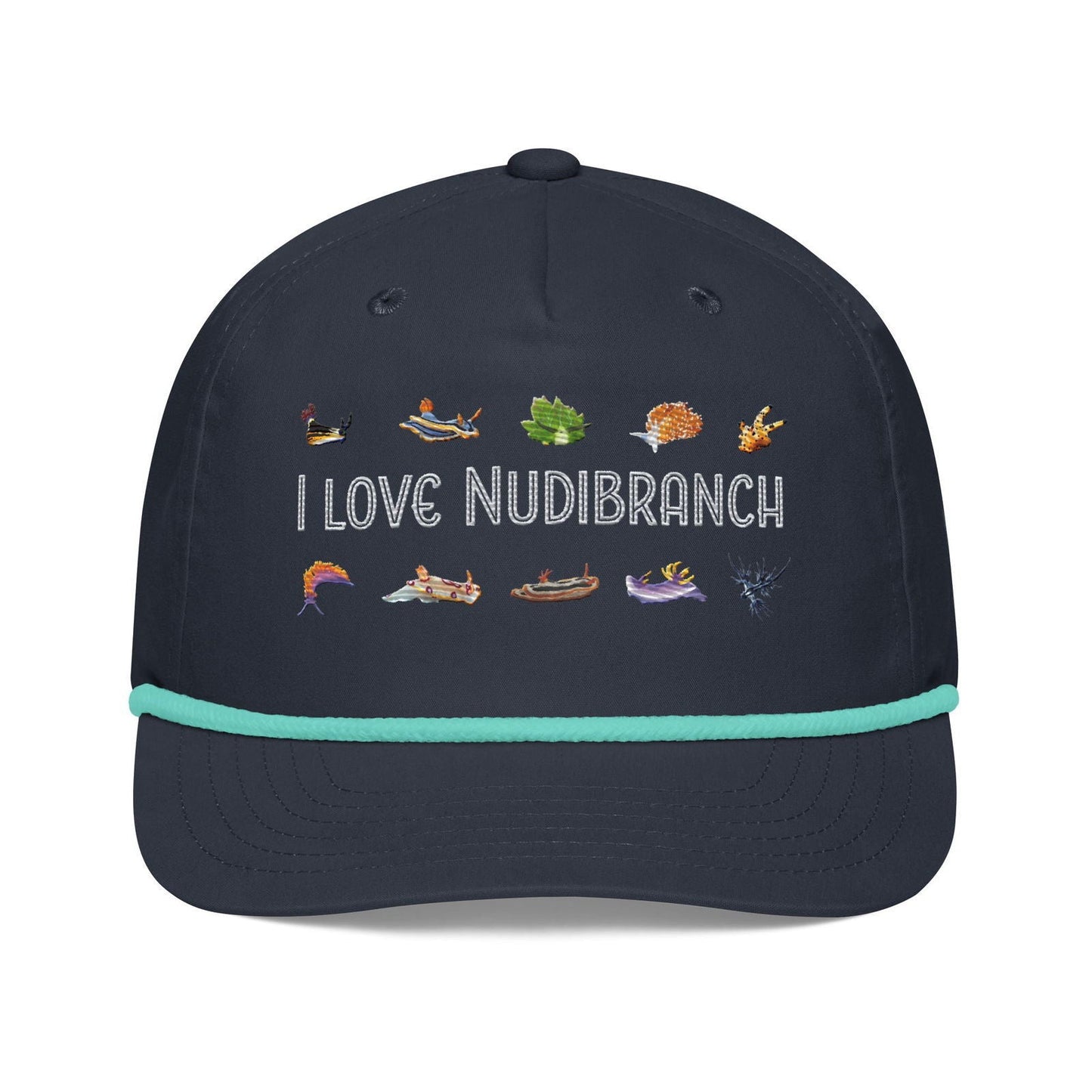 Salinity Swimwear I Love Nudibranch Rope Hat Hat