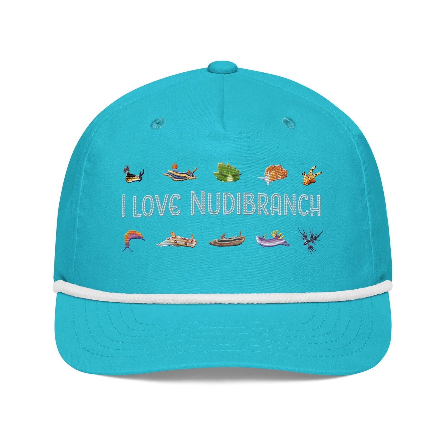 Salinity Swimwear I Love Nudibranch Rope Hat Hat