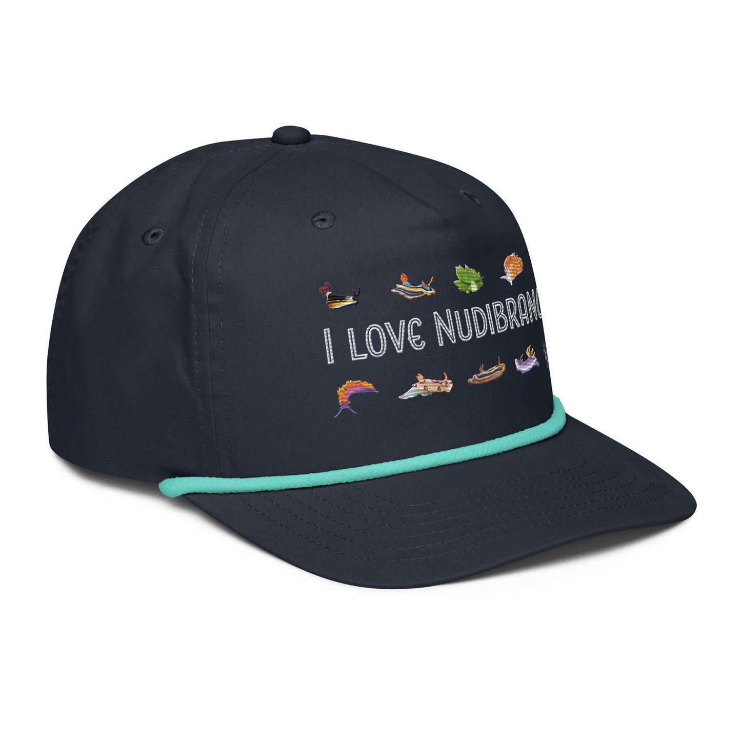 Salinity Swimwear I Love Nudibranch Rope Hat Hat