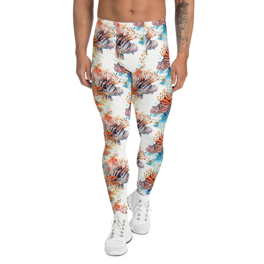 Invasive Lionfish Men's Swim Leggings - Salinity Swimwear