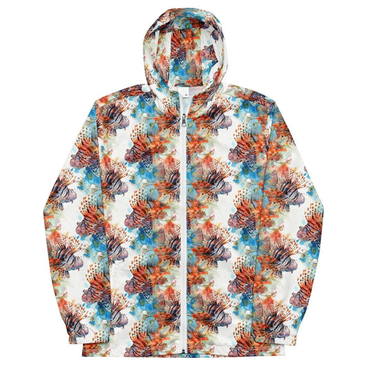 Invasive Lionfish Men’s windbreaker - Salinity Swimwear