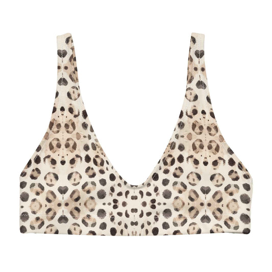 Salinity Swimwear Leopard Shark Eco Bikini Top Bikini Top