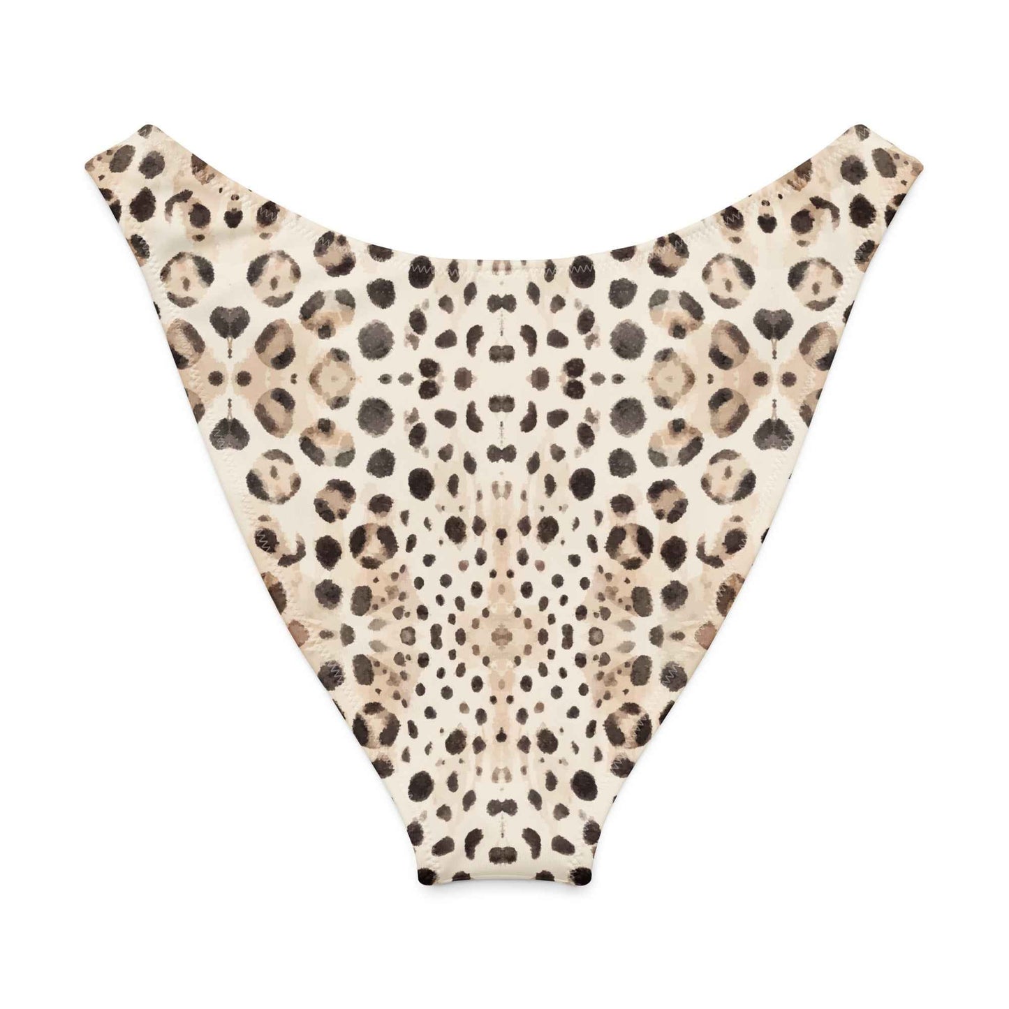Salinity Swimwear Leopard Shark Eco High - Leg Cheeky Bikini Bottom Bikini Bottom