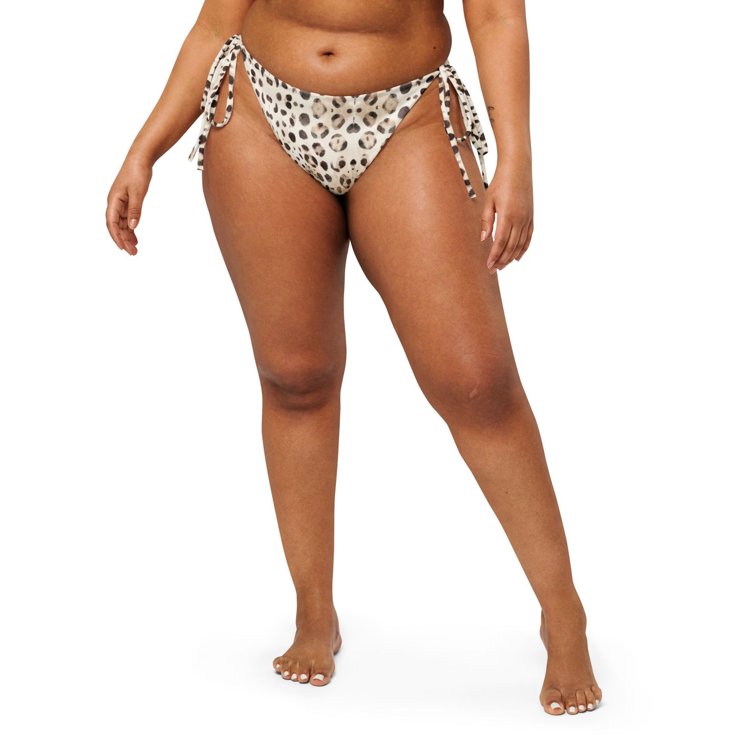 Salinity Swimwear Leopard Shark Eco String Bikini Bottom Bikini Bottom
