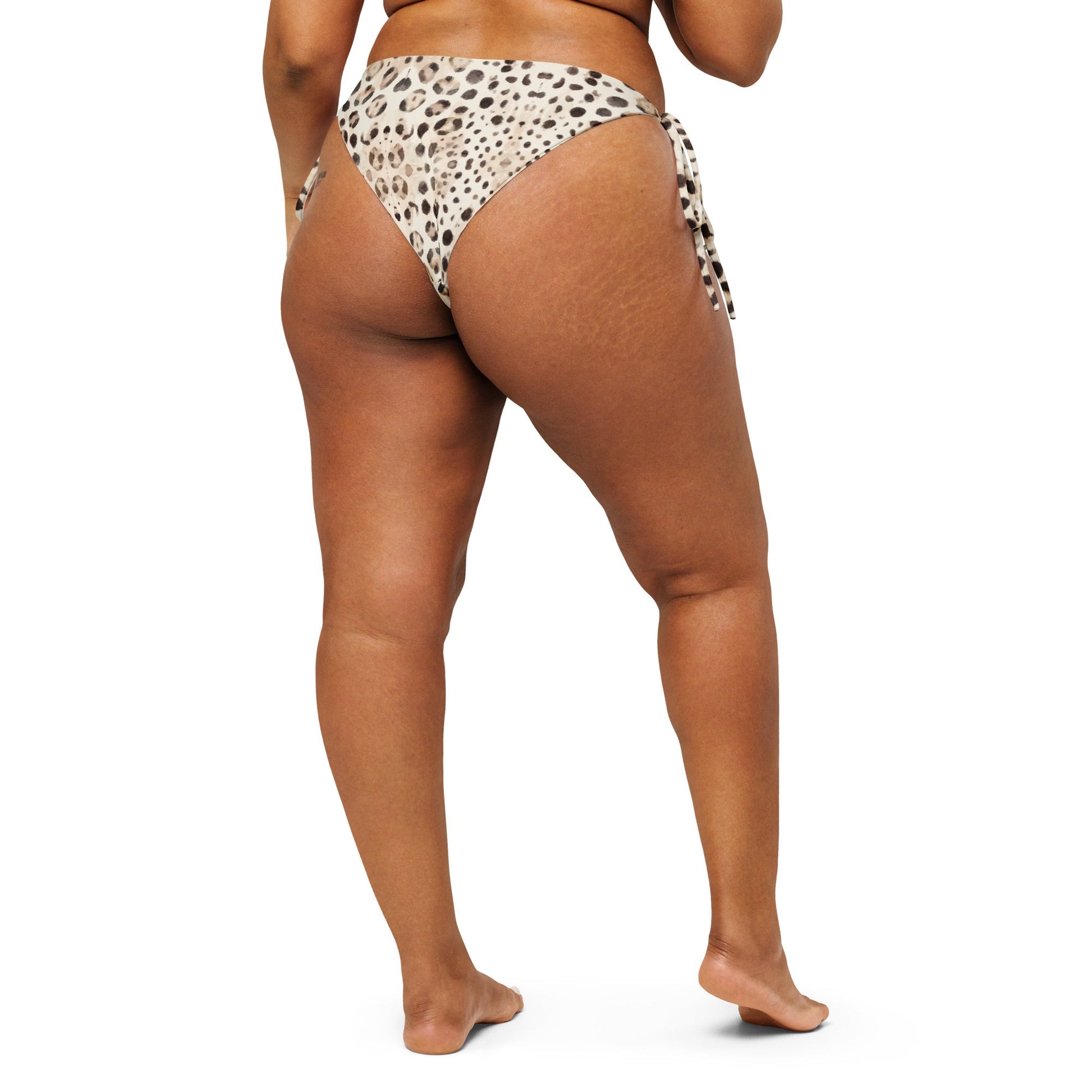Salinity Swimwear Leopard Shark Eco String Bikini Bottom Bikini Bottom
