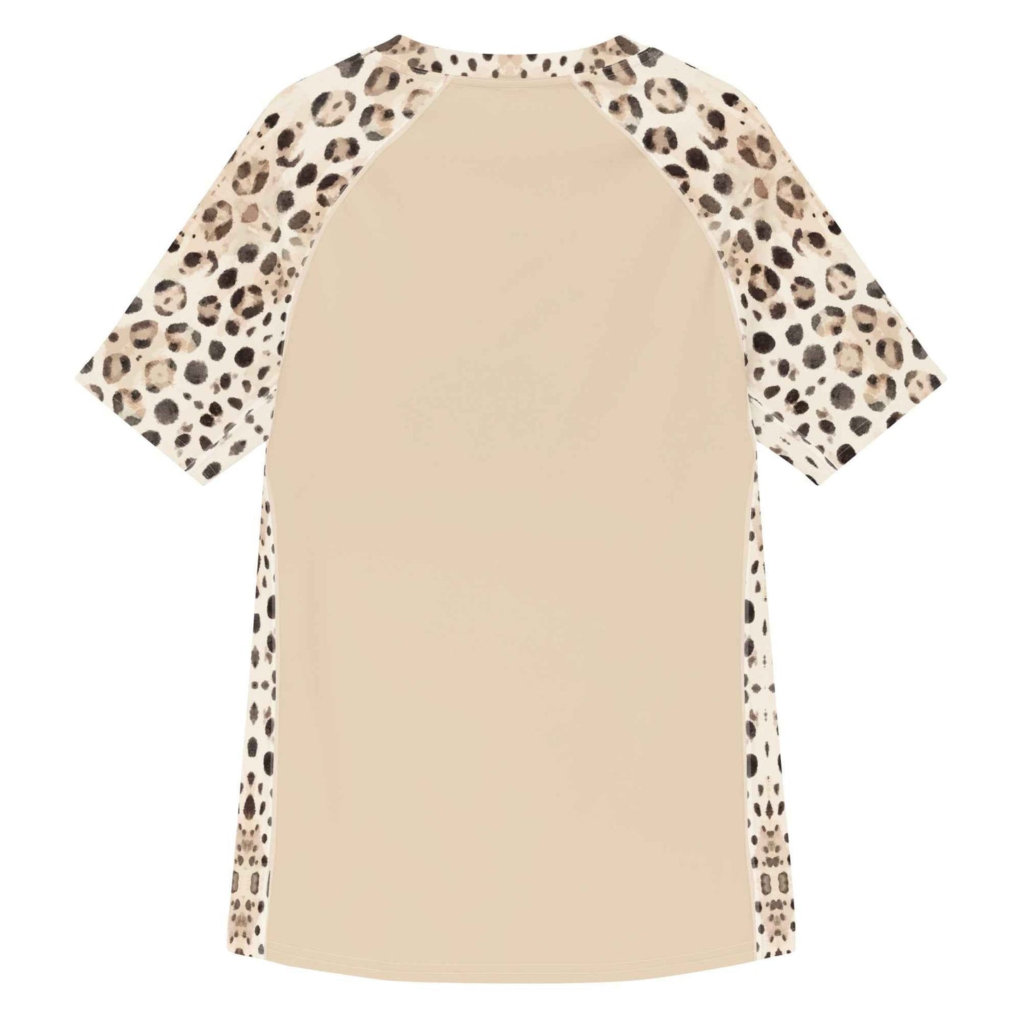 Salinity Swimwear Leopard Shark Men’s Short Sleeve Swim Shirt Rash Guard