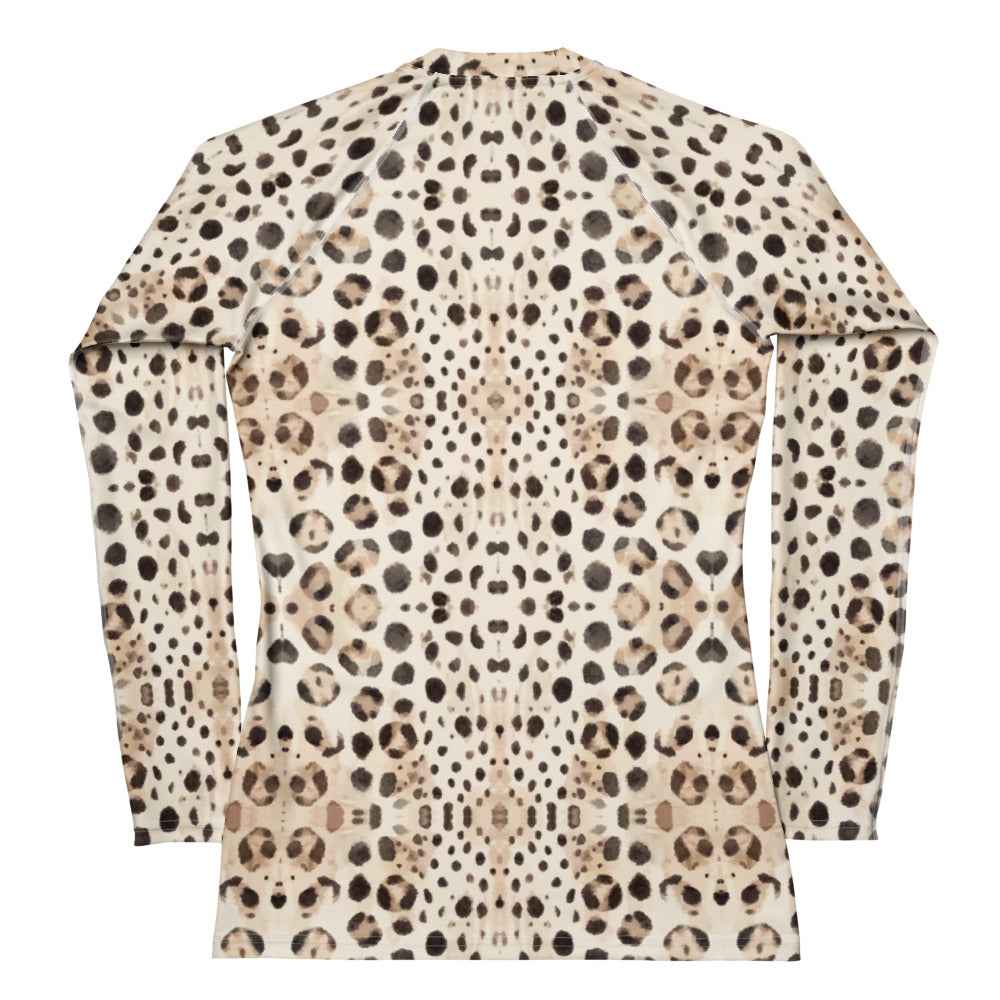 Salinity Swimwear Leopard Shark Women's Rash Guard Rash Guard