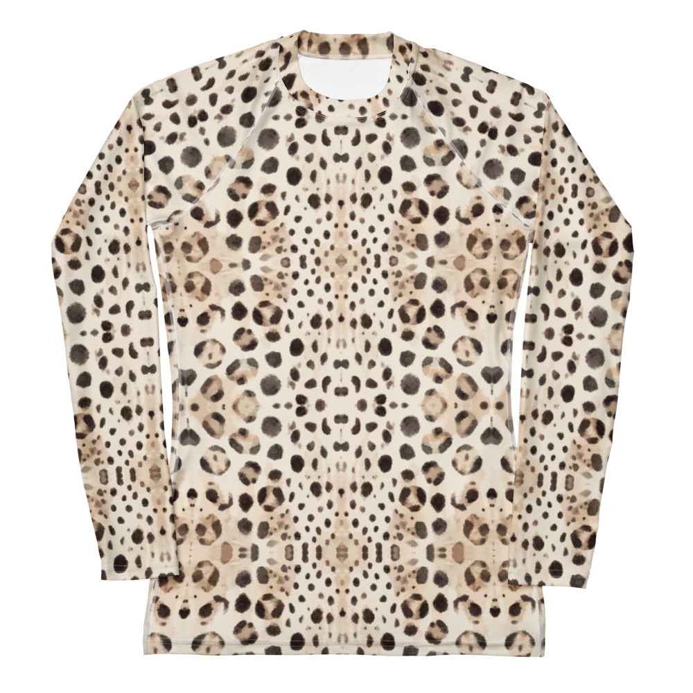 Salinity Swimwear Leopard Shark Women's Rash Guard Rash Guard